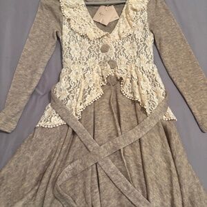 Ryu Lace Knit Dress Tunic